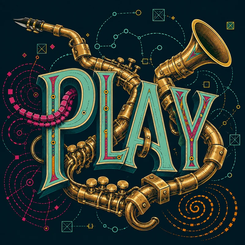 Play illustrated as one of the six textures of the complete stance.