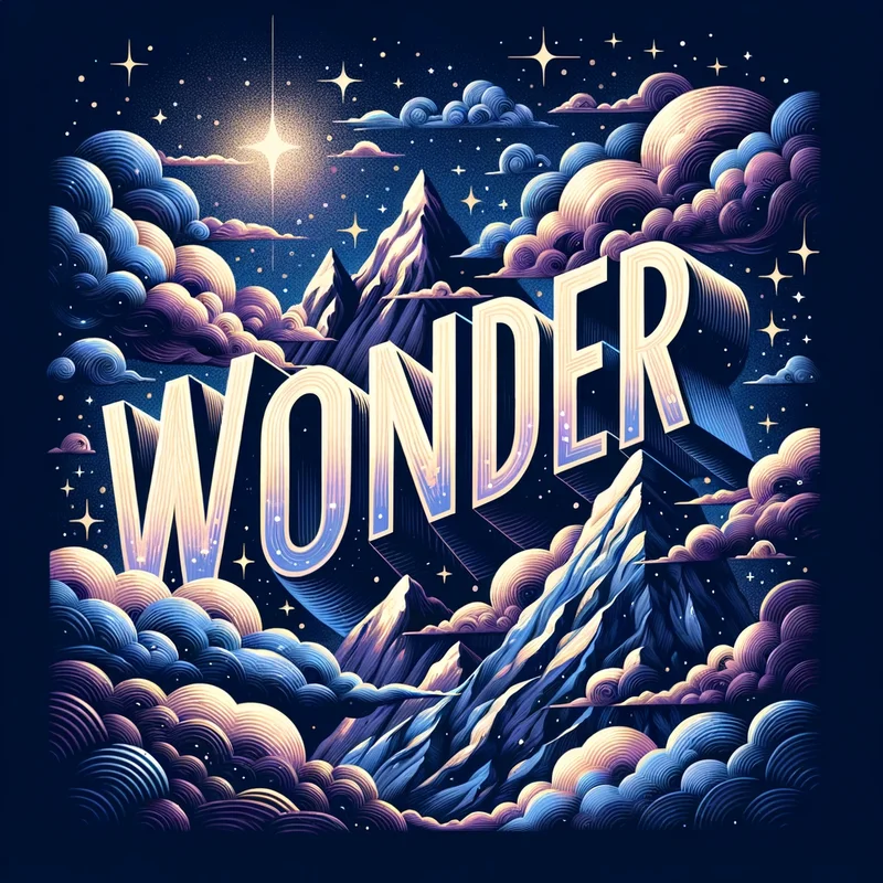 Wonder illustrated as one of the six textures of the complete stance.