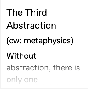 Image for The Third Abstraction